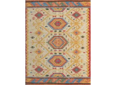 Handmade Area Kilim Rug by Urban Outfitters 3D model