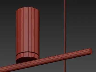 Tribes 3 lampa wiszaca TossB 3D model