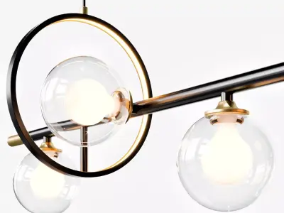 Lampatron DAGFRID pendant light colletion S 3D model