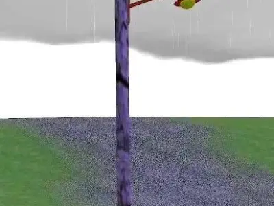 street light Free 3D model