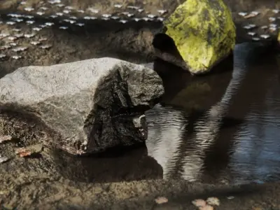 Landscape Elements - Rocks 3D model