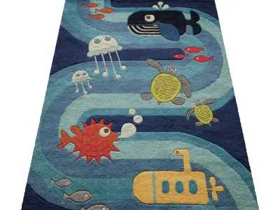Rug Set 633 3D model