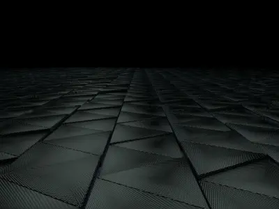 Future Technology Cyberpunk Tunnel 3D model