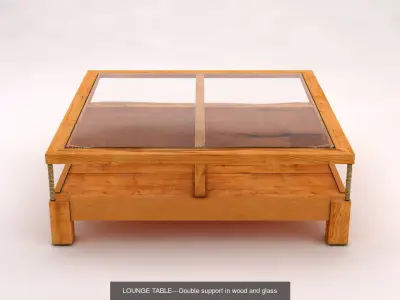 LOUNGE TABLE---Collection x20 3D Model Pack