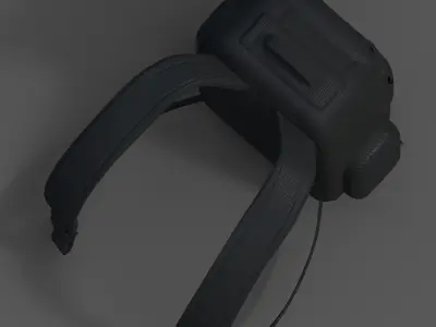 Backpack bag baggage Color 3d low poly Low-poly  3D model