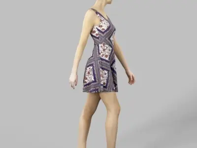 10x Woman Man Casual People Vol01 Scanned 3D Model Pack
