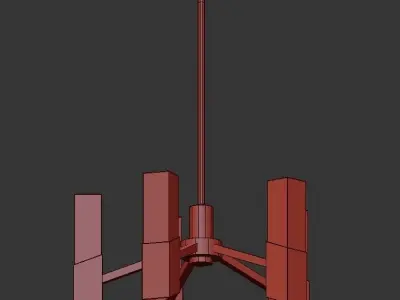 Square Satin 3D model