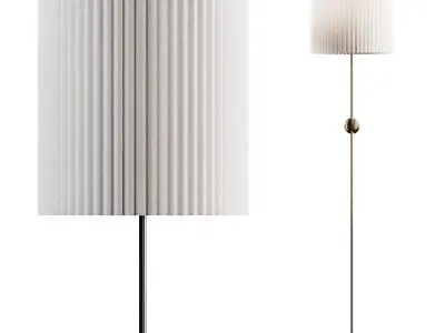 CB2 Marceau Boule Floor Lamp 3D model