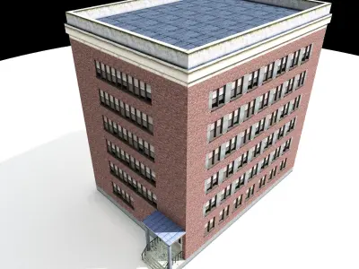 FREE Nyc Building Free low-poly 3D model