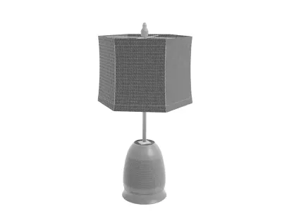 Marble Base Table Lamp by Illumino  3D model