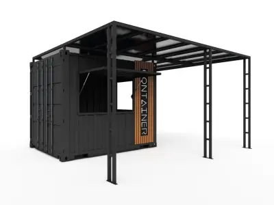 Shipping Container 3D Model Pack