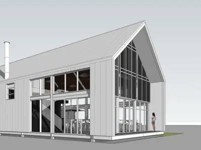 LOUNGE AND RESTAURANT   3D model