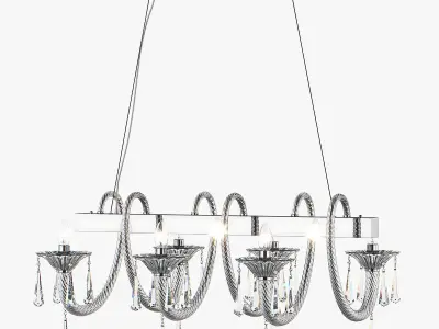 821160 Corno Lightstar Hanging Chandelier 3D model