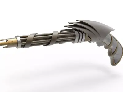 Romulan Phaser Pistol from the movie Star Trek 2009 3D print model