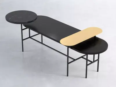 Palette Table JH7 Free 3D model