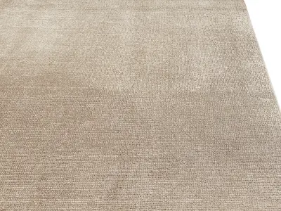 Carpet set 9146 - Hand-knotted Wool Brown Rug - 5k 3D model