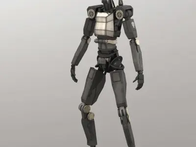 Sentinel Bot Rigged 3D model