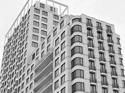 RESIDENTIAL BUILDING NO105 A 3D model