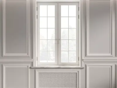 Classic window 2 3D model
