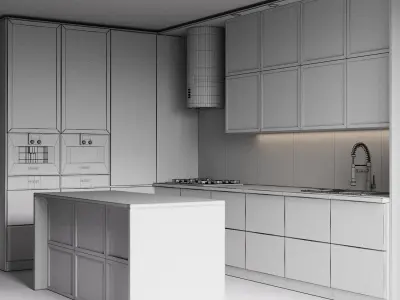 Kitchen 029 3D model