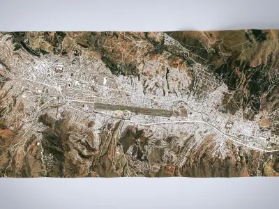 Cityscape Cusco Peru 3D model