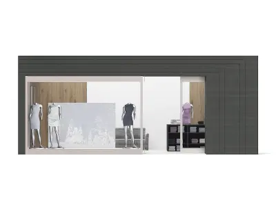 Clothes Store 3D Model 3D model