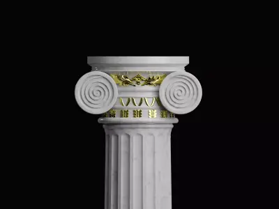 Coloumn column 3D model
