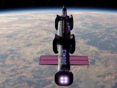 Spacestation 3D model