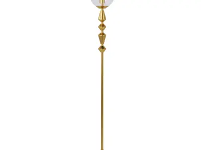 Floor lamp Dome 1 art 16534 by Pikartlights Free 3D model