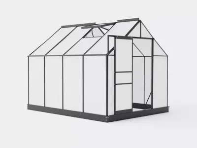 Greenhouse Venus 5000 Poly Black Low-poly 3D model