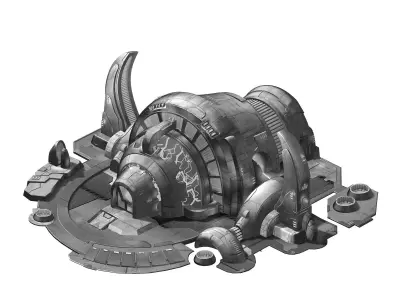 Hyperspace Laboratory 02 3D model