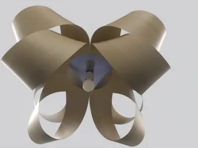 Modern Hanging lamp 3D model buy