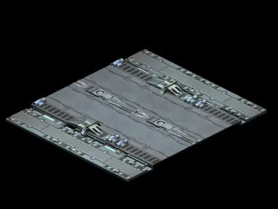 Machinery - Highway - Pavement 03 3D model