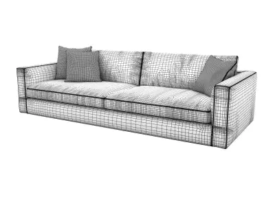 Laguna 3 Seater Maxi Sofa 3D model