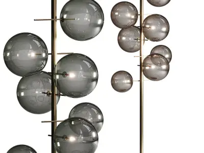 Gallotti  Radice Bolle Stelo Floor Lamp 3D model