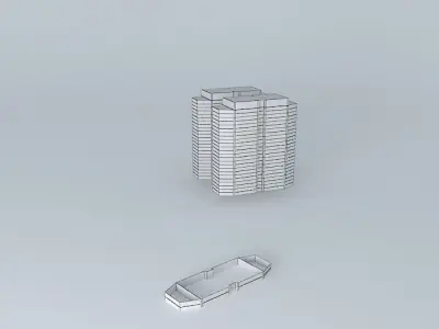 Business Class Center  Free 3D model