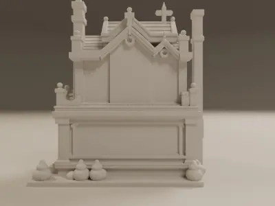 house model 3D print model purchase