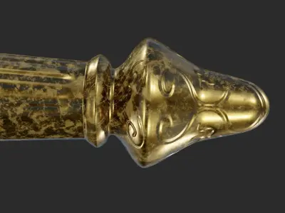 Medieval chandelier 3D model