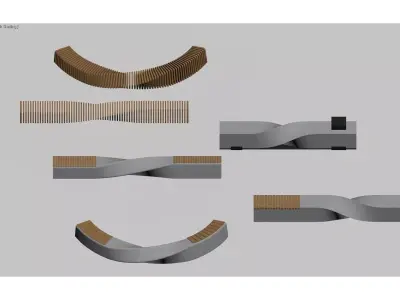 Landscape Seat 3D model