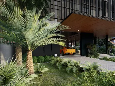 911 Villa Full Lumion Exterior Scene 3D model