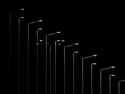 Revit - Light Pole package 3D model