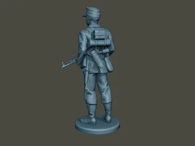 German soldier ww2 Stand Guard G3 3D print model