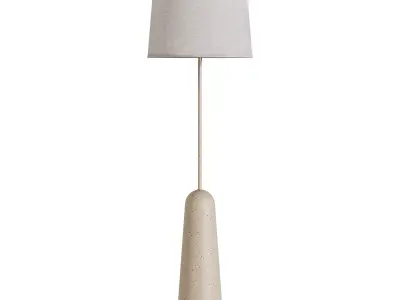 1462 Kaya Floor Lamp with Concrete Base 3D model