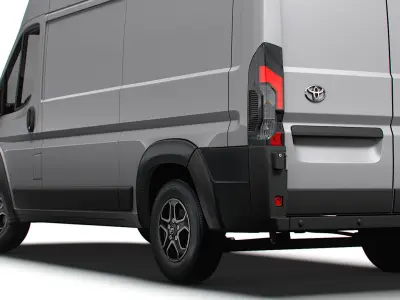 Toyota ProAce Max Electric Van L2H3 2024 3D model