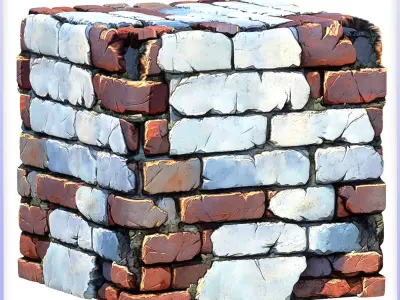 Stylized Wall Seamless Texture Texture 27