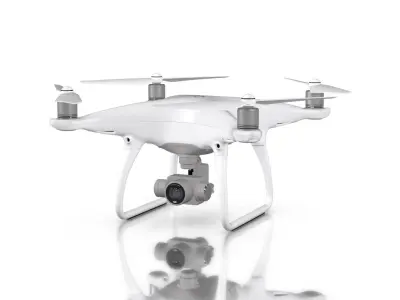 DJI Phantom 4 Pro for Element 3D 3D model