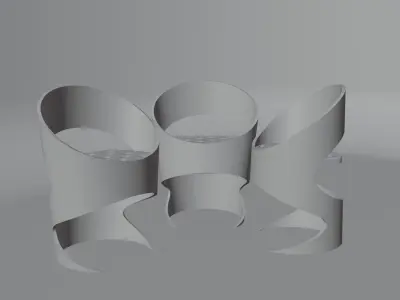 Modren design chair 3D model