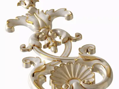 Decor vertical 02 3D model