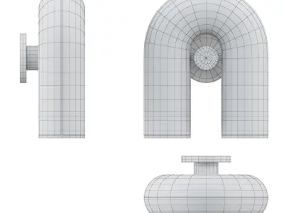 3D wall lamp - AGO Cirkus Wall Lamp 3D model