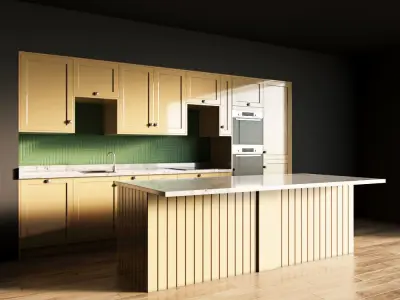 112-Kitchen4 glossy 10 3D model